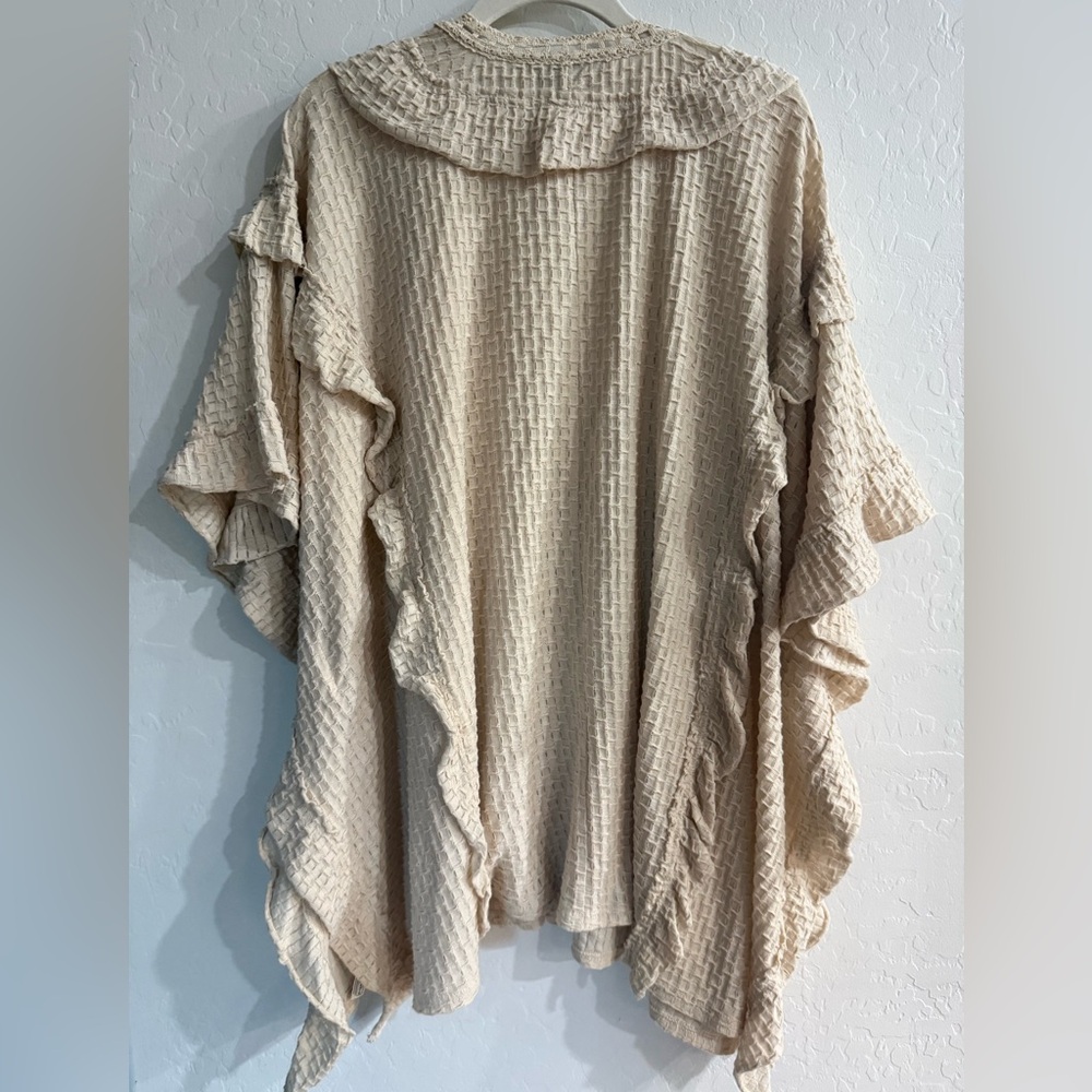 Free People Beach Flora Tunic, a billowy, bohemian-style top. - Picture 8 of 8